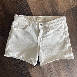 Joes Jeans - White Denim Shorts